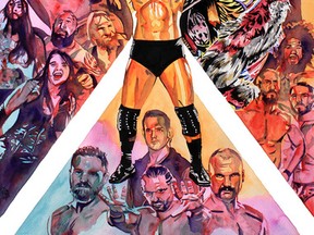 NXT Takeover is the subject of artist Rob Schamberger's latest work, which will be released Sunday. Prints will be available for purchase at Fan Axxess as part of WrestleMania 33 in Orlando. (Courtesy of Rob Schamberger)