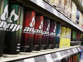 \Toronto is considering a report on energy drinks from the Toronto Board of Health that recommends, “city-owned buildings not sell or distribute the caffeinated beverages because of the potential “health impacts” they can have on people, particularly children." (POSTMEDIA NETWORK/FILES)
