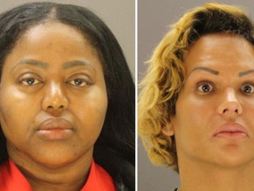 Denise “Wee Wee” Ross (left) and Jimmie Joe "Alicia" Clarke. (Dallas County Jail/HO)