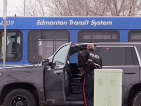 Ernie Russell was driving an ETS bus north on 50 Street when he came across a gunman in the street on March 13, 2017  Photo by Shaughn Butts / Postmedia