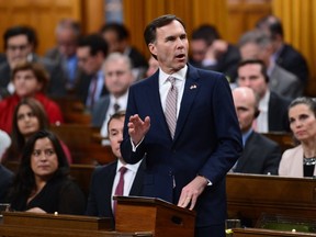 Minister of Finance Bill Morneau delivers the federal budget in the House of Commons on Parliament Hill in Ottawa, Wednesday March 22, 2017. THE CANADIAN PRESS/Sean Kilpatrick