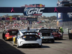 The Red Bull Global Rallycross event in Los Angeles in 2016. Handout photo