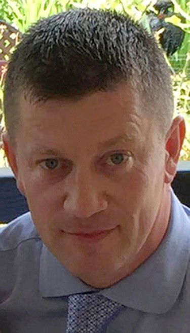 Police officer Keith Palmer who was killed during the attack on the Houses of Parliament in London.  (Metropolitan Police via AP)