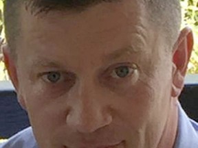 Undated handout photo released by Metropolitan Police on March 22 of police officer Keith Palmer who was killed during the attack on the Houses of Parliament in London.  (METROPOLITAN POLICE VIA AP)