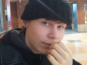 The Ottawa Police Service is asking for public assistance to locate missing Samuel 'Evie' Marincak, 17. -