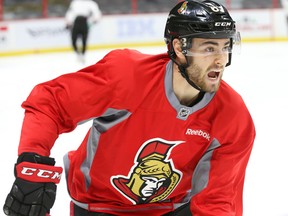 Senators defence prospect Ben Harpur. (Jeab Levac.Postmedia Network)