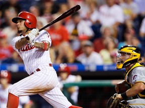 Phillies shortstop Freddy Galvis remains a polarizing fantasy property for the third year in a row. (Matt Slocum, AP)