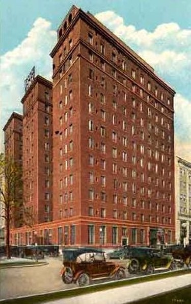 Ford Hotel, Buffalo, N.Y. Built in 1922 this Ford was demolished in 2000.