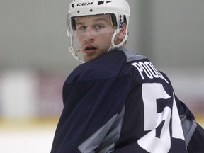 Jets defensive prospect Tucker Poolman. (Chris Procaylo/Winnipeg Sun)