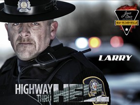Mitchell’s Larry Baker was featured in season three of the Discovery Channel’s documentary Highway Thru Hell. Memorabilia and items from that show, plus a wide array of others, are scheduled to be part of the silent auction April 1 at the Team Cup charity hockey game at the Mitchell Arena. SUBMITTED