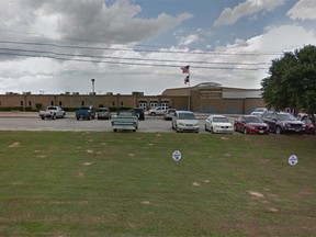 La Vernia High School is pictured in this Google Maps screengrab. (Google Maps)