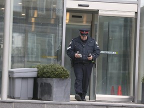 Police called to a shooting in the Windermere Ave.-The Queensway. (VERONICA HENRI, Toronto Sun)