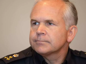 Chief Charles Bordeleau confirmed on Monday that he has initiated a complaint against an officer who punched a handcuffed teen during a 2015 arrest. WAYNE CUDDINGTON / OTTAWA CITIZEN