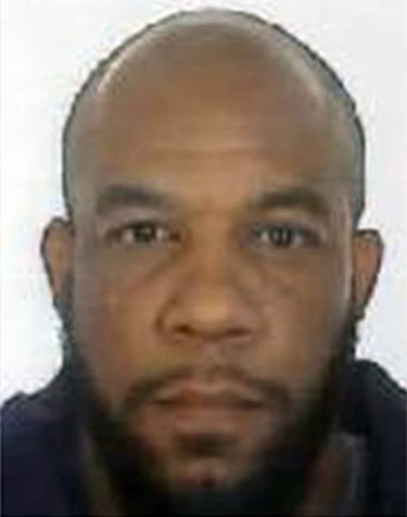 This undated file photo released by the Metropolitan Police, shows Khalid Masood, who authorities identified as the man who mowed down pedestrians and stabbed a policeman to death outside Parliament March 22, 2017, in London.