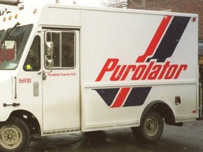 Purolator truck (Postmedia Network files)