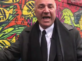 Kevin O'Leary in a recently released YouTube rant.