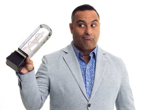 Brampton-raised comedian Russell Peters hosts the 2017 Juno Awards in Ottawa. -
