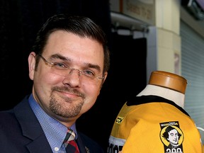 Justin Chenier, the executive director of business operations for the Kingston Frontenacs, said it was "not a ticket-price issue" behind the low attendance at the team's Ontario Hockey League playoff games last weekend. (Whig-Standard file photo)