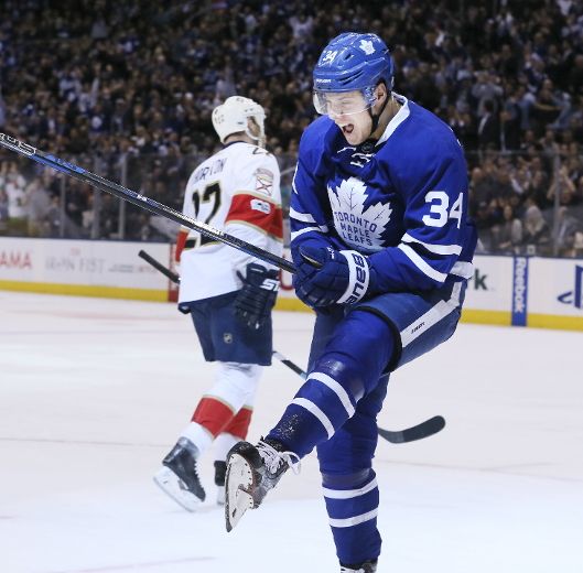 Auston Matthews Sets Leafs Rookie Goal Record In Win Over Panthers ...