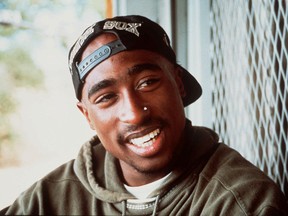 Rap musician Tupac Shakur shown in this 1993 file photo. (AP Photo/FILE)
