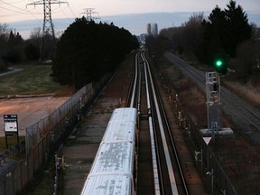 The Scarborough RT travelling to Kennedy station. (Craig Robertson/Toronto Sun)