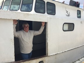 Commercial fisherman Scott Siddall said he doesn’t want to see any changes to the Port Stanley harbour where he’s been fishing his whole life. But Central Elgin is in the process of developing a secondary harbour plan. (Laura Broadley/Times-Journal)