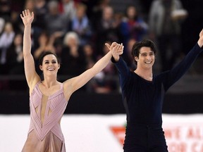 Tessa Virtue and Scott Moir. (File photo)