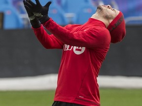 Sebastian Giovinco was back practising yesterday at BMO Field and is good to go in the home opener. (Craig Robertson/Toronto Sun)
