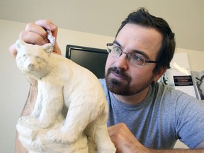 Sculptor Tyler Fauvelle has been nominated for Outstanding Emerging Artist for the 2017 Mayor's Celebration of the Arts. Sudbury Star file photo