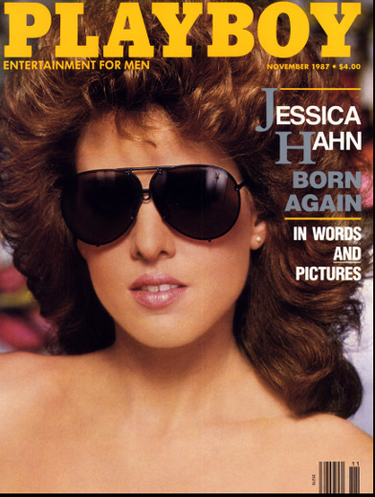 Jessica Hahn, November 1987