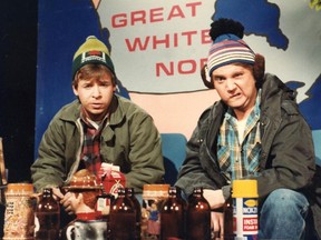 Strange Brew, featuring lovable hosers Bob and Doug McKenzie, portrayed by Rick Moranis, left and Dave Thomas, will be shown on Canadian Film Day in Sarnia.