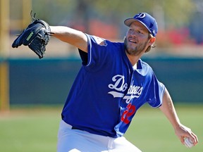 Clayton Kershaw of the Dodgers is the undisputed king of the hurlers and probably the only sure-fire first-rounder in the bunch. But even he gets hurt. (Ross D. Franklin, AP)