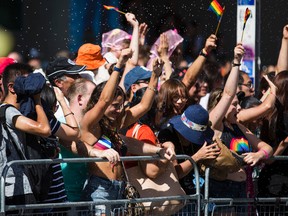 Council gives over $1 million in annual support to the Pride event, $750,000 in free services — mainly for policing the parade — plus a $260,000 annual grant. (TORONTO SUN/FILES)