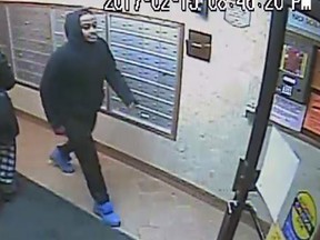 Suspect of a violent home invasion in Kingston, Ont. on Wednesday February 15, 2017. Investigators now believe they are in Toronto. Supplied by Kingston Police