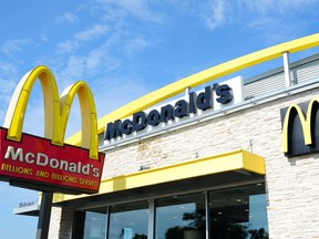 A McDonald's restaurant is shown in this file photo. (Getty Images)