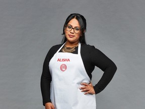 Homecook Alisha Sood was eliminated on "MasterChef Canada." (Bell Media photo)