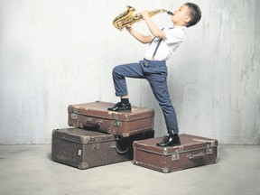saxophone kid