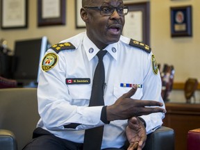 Toronto Police Chief Mark Saunders (ERNEST DOROSZUK, Toronto Sun)