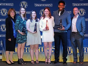 The Laurentian Voyageurs honoured its own at the university's annual athletic awards banquet last Thursday. Special to The Sudbury Star