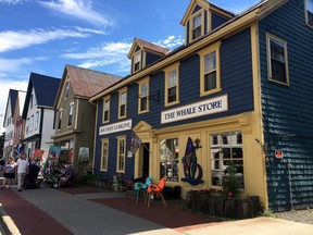 A view of Water Street in St. Andrews, one of New Brunswick's most charming towns. It is home to both typical Maritime architecture and grand mansions. PAT LEE PHOTO