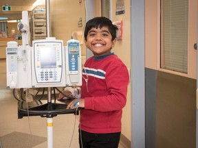 Daniel Nevins-Selvadurai, 10, is seen in this undated handout photo. Daniel Nevins-Selvadurai's case had doctors at Toronto's Hospital for Sick Children baffled. At age three, he had developed blood in his stool, a sign of possible hereditary inflammatory bowel disease. But testing for all the genetic mutations known to cause the condition came back negative. (THE CANADIAN PRESS/HO, Hospital for Sick Children)