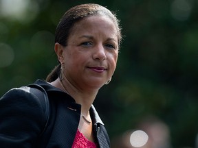 In this July 7, 2016 file photo, then-National Security Adviser Susan Rice is seen on the South Lawn of the White House in Washington. (AP Photo/Carolyn Kaster, File)