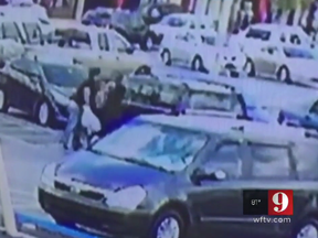 Surveillance video of the incident. (WFTV 9)