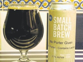 No Porter Given is a dark beer with a coffee flavour.