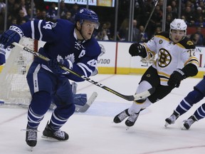 Leafs defenceman Morgan Rielly says the team knew it was going to be in for a tough final week of the regular season. (Veronica Henri/Toronto Sun)
