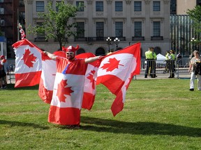 Put on your best Canada Day duds for this year's 150th birthday festivities. There will be parties and events from coast to coast to coast all summer long and on into the fall. (JIM BYERS PHOTO)