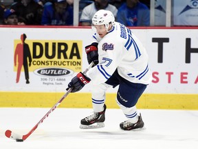 Regina Pats captain, and Winnipegger, Adam Brooks