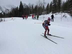 Samuel Ree at the 2017 Cross Country Ski Nationals in Canmore, Alta.Submitted Photo.