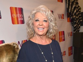 Paula Deen attends Celebrating The Women Of EVINE Live at Villa Blanca on September 29, 2015 in Beverly Hills, California. (Charley Gallay/Getty Images for EVINE Live)