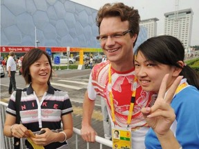Mark "Dashan" Rowswell is arguably the most famous foreigner in China. He has star status among people and attracts huge crowds where ever he goes. (JASON PAYNE / PNG)